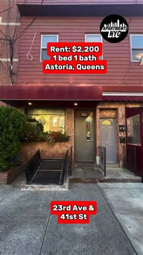 1.6K views |  1 bed 1 bath  Astoria, Queens 欄 For Rent  $2,200.00  Contact @sterling23realty and @mikefromsterling if interested For more video tours visit apartmentsnyc.co (link in bio) | Apartments NYC | Facebook