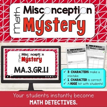 Florida B.E.S.T | MA.3.GR.1.1 | Math Misconception Mystery Video Lesson