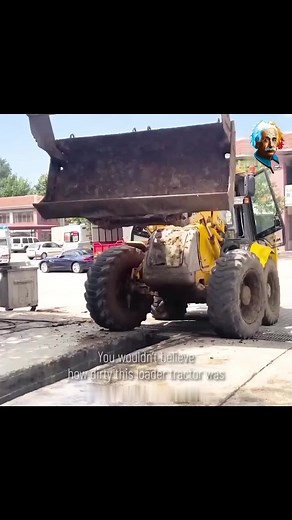 John Deere Backhoe Loader Cleaning Process Explained