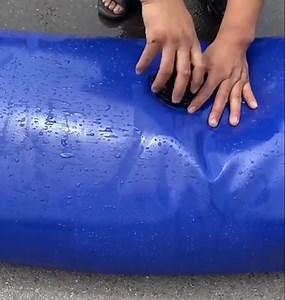 Green 800gal Water Storage Containers, Large Capacity Portable Water Storage Bladder with Valves And Overflow Kit/ Foldable Water Tank for Outdoor Drought Resistance ( Color : G , Size : 0.8x0.43x0.34