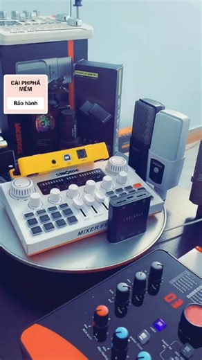 Bộ Sound Card K10 Tiếng Anh Với Mic AT100 Loại 1 Chuyên Thu Âm, Hát Livestream Chất Lượng Cao