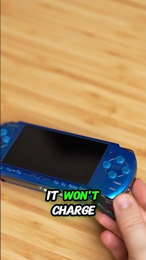 PSP Won’t Charge? See How I Finally Fixed This 3004 Sony Playstation! #playstation #sony #modding