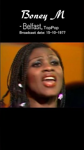 Boney M - Belfast, TopPop 15.10.1977