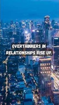 6 Psychology Tricks to Stop Overthinking in Relationships | How to Calm Your Mind Fast