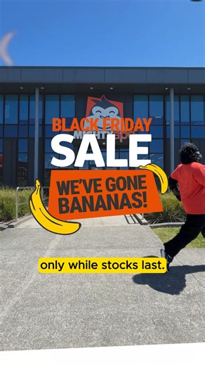 53K views · 20 reactions | We’ve gone bananas for Black Friday  Big deals are dropping early for Primate members, score up to 40% off a huge range of goodies!  Be quick, these bargains won’t last long  Shop the madness now  mghty.pe/4nGZgxw | Mighty Ape | Facebook