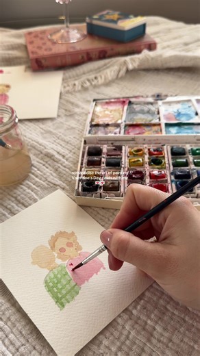 Handmade Valentine’s Day Cards with Watercolor Techniques