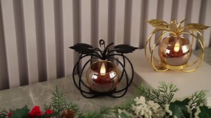 Rechargeable Flameless Candle with Remote Timer, 3D Moving Flame Real Wax Led Candles (Includes Remote Control, Charging Base, and USB Cable) (Red, 1.4in)