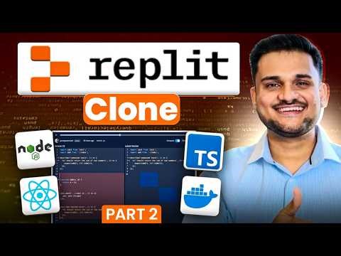 Full stack Replit Clone Project | Make your own Web IDE - Part 2