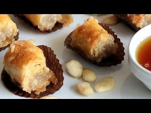Almond Mhencha Pastry / محنشة باللوز - CookingWithAlia - Episode 414