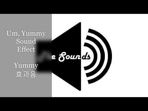 Um, Yummy Sound Effect (Cute Kids Voice, Free & No Copyright) 😂 | Yummy 효과음 무료