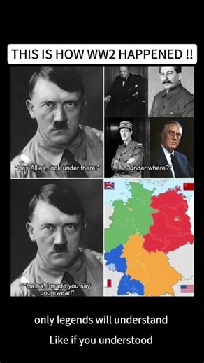 This is How WW2 happened | Hitler meme 💀🤣|