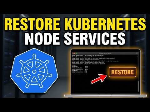 How to restore Kubernetes node services after network outage - Full Guide