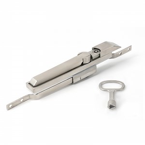 [Hot Item] Stainless Steel Triangle Key Vertical Rod Linkage Lock for Control Cabinet Doors