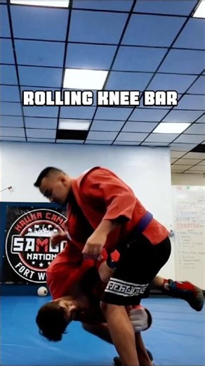 ROLLING KNEE BAR #SAMBO #JUDO #BJJ
