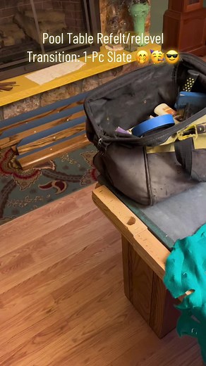 Antique Pool Table Refelting and Leveling Techniques