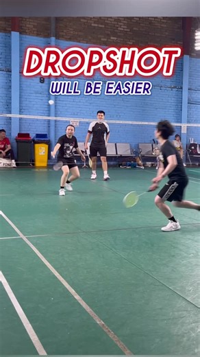 Pin Plays Badminton | Dropshot is kinda special, its just a soft shot the target is close to the net. but actually have the right way to excute it is... | Instagram