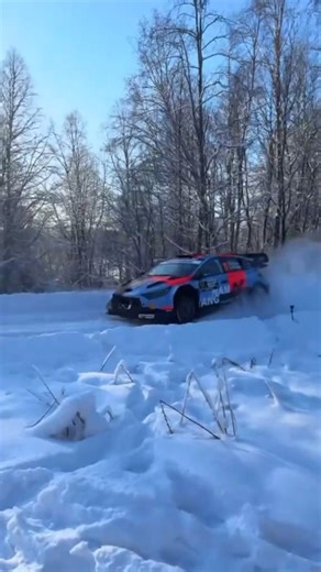 INSANE Rally Car Drifting on Ice at Full Speed! ❄️🚗💨