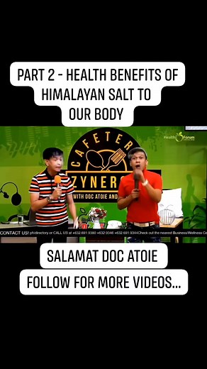 Part 2 - Health benefits of Himalayan salt to our body.. #reels #kalusugan #healthy #healthytips #healthybody #fbreelsfypシ゚viral #fbreels #healingjourney #healthcare #healthandwellness #viralsreel | Healthy Tips For Healthy Living