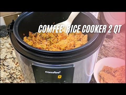 COMFEE' Rice Cooker 2 QT Review & Instructions Manual | 6-in-1 Stainless Steel Multi Cooker