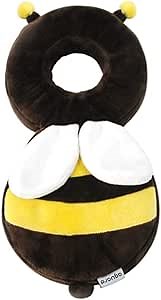 IKOONG Baby Head Protector Backpack Toddlers Head Safety Soft from 6months (Honey Bee)
