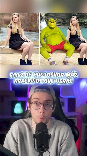 Los fails de Photoshop más graciosos que verás 😂 #shorts