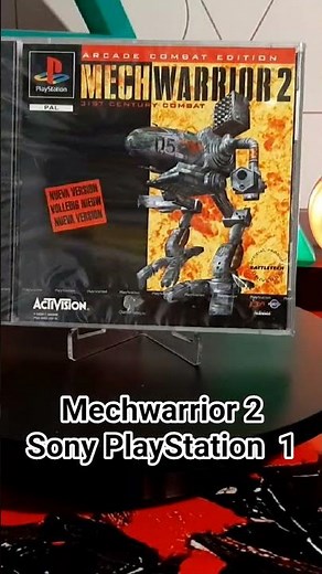 Mechwarrior 2 PlayStation 1 1997 Activision #retrogaming #playstation #retro #gaming