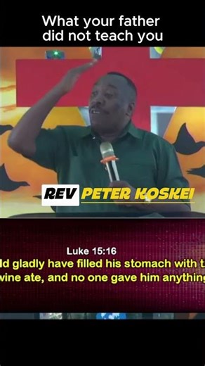 What your father did not teach you Rev Koskei yts2 #rgcngatawestlands #peterkoskei