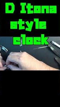 D-Tona Style Watch Push Button Repair | Part 1Why the Push Button Stopped Working Again