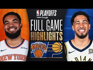 NEW YORK KNICKS vs INDIANA PACERS｜FULL GAME 3 HIGHLIGHTS｜May 25, 2025 [1080p]