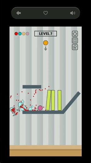 Spill Wine 🍷🔥 | Satisfying Physics Puzzle | Can You Break Every Glass?#zarvixgaming#shorts