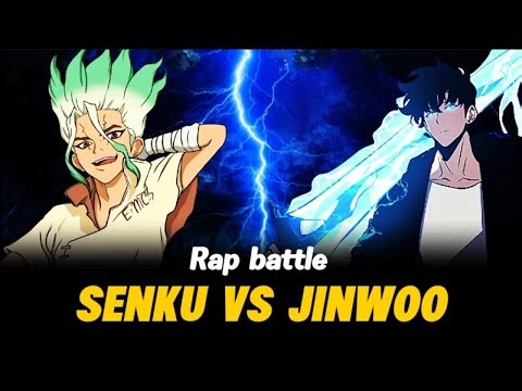 Jinwoo vs Senku Ishigami Rap battle (Eng) | Anime Rap battle | Amv