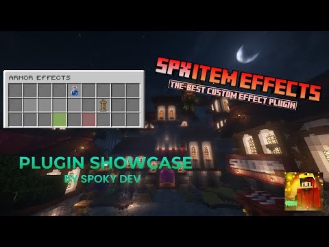SPxItemEffects Plugin Showcase | Enhance Your Minecraft Gameplay With Custom and Vanila Effects