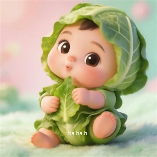 Cute Cabbage Boy Dancing Funny Vegetable Da 2