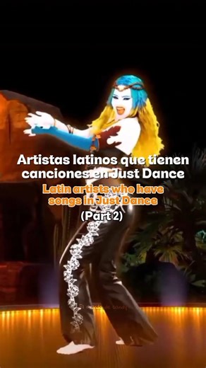 Latin artists who have songs in Just Dance (Part 2) #justdance #latinmusic