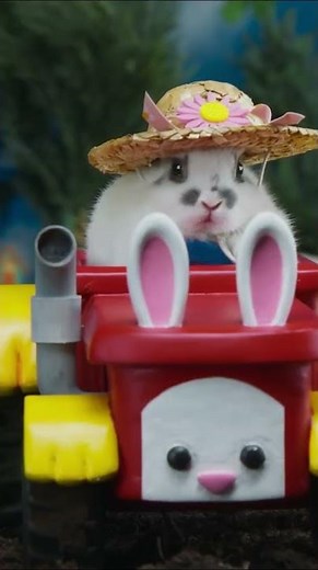 This bunny *carrot* contain his excitement! 🥕