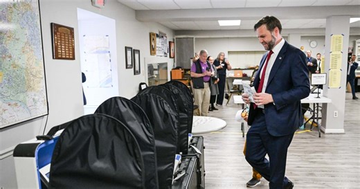 Vice President JD Vance returns to Cincinnati to vote in Ohio's primary election