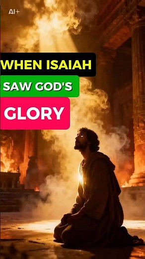 When Isaiah Saw the Lord | Isaiah 6 Vision That Changed His Life Forever. #biblestories #sorts