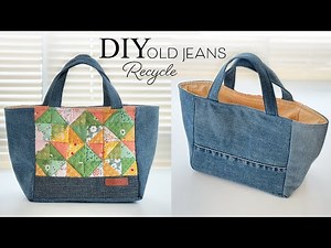 DIY patchwork bag | Tutorial | Sewing