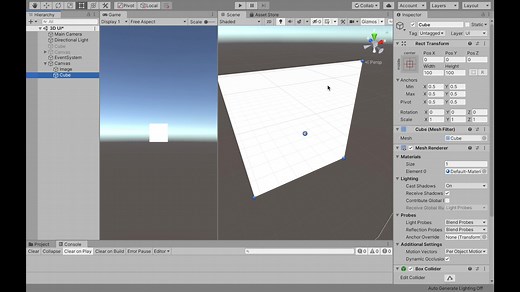 Unity UGUI: 3D UI