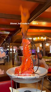 365K views · 2K reactions | The most EXTRA lobster in Myrtle Beach  | Visit Myrtle Beach, South Carolina | Facebook