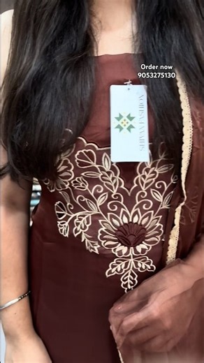 Twill organza suit ❤️DM 9053275130✨ #new #trending #cotton #banarasi #fancy #partywear #fashion