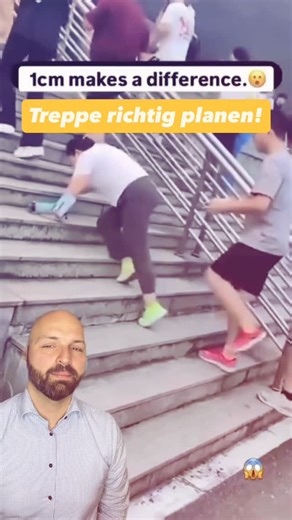 🏡Hausbau•Architektur•Podcast🎙 | Warum du bei Treppen nie „Pi mal Daumen“ planen darfst: Die Schrittmaßregel entscheidet über Sicherheit. 🪜⚠️ Bei Treppen gilt eine simple... | Instagram