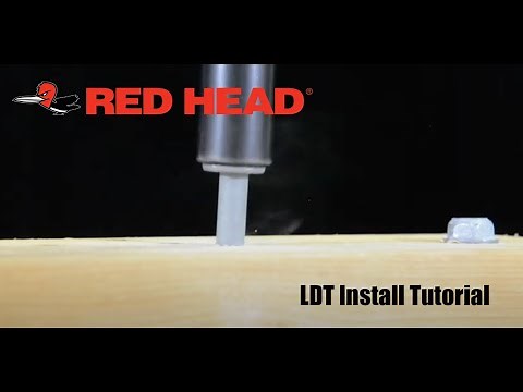 Red Head LDT Installation Video