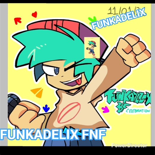 FUNKADELIX BF SPEEDPAINT. ‪@Boyfriendfnf-d9o‬ ‪@finn_the_fish_t20‬ ‪@Daniellegal144‬