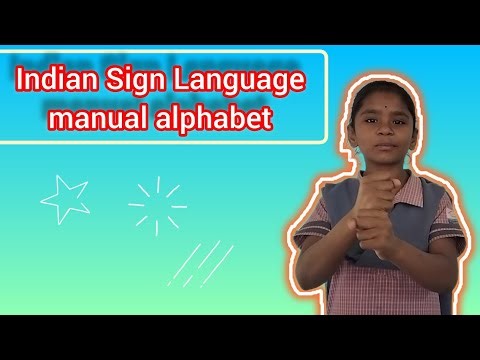 Understanding the Indian Sign Language manual alphabet 🍎⚽