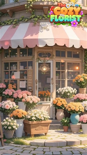 【The Cozy Florist】The flowers you cultivate become real bouquets! A brand new type of flower shop and gardening simulation game is finally here!!🌺🌺 | The Cozy Florist Tycoon