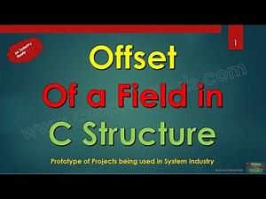 Offset of a Field in C structure