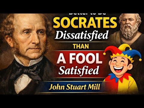 2️⃣ John Stuart Mill’s Powerful Quote on True Happiness