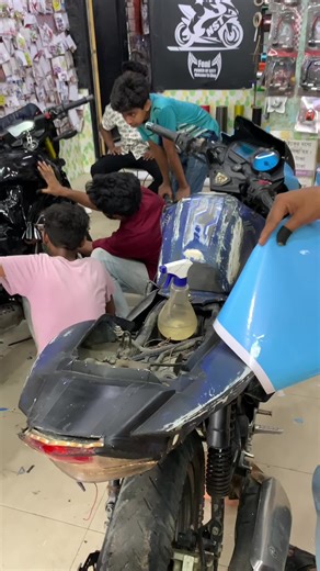 RTR sticker modified ,🤔🤔🤔😲😲#bike #500kviews #0324mytest #yamahar6 #68kiengiang❤️ #68kiengiang