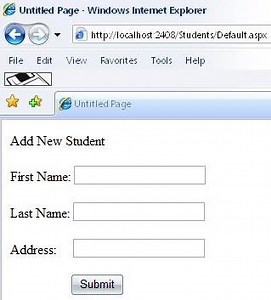 Asp.net Database Connection With Sql Server Code